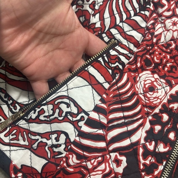 Rachel Roy Womens Printed Quilted Jacket, NWOT Size 8 - Picture 5 of 8